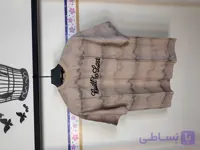 تیشرت لنین قواره باکسی آستین کوتاه گلدوزی