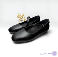 کفش عروسکی دخترانه یلین از چرم طبیعی | فانتزی