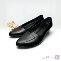 کفش زنانه آرتیس از چرم طبیعی | پاشنه لاکی