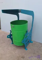 سطل زباله پاندولی با برش CNC