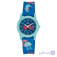 ساعت مچی عقربه‌ای کوارتز بچگانه کیو اند کیو مدل VR99J017Y