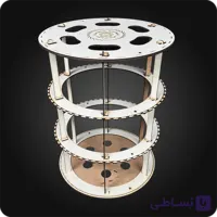 شاسی استوانه زیر خورشیدی 19 پیکسل