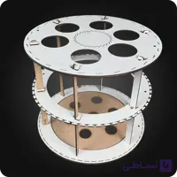 شاسی استوانه زیر خورشیدی 12 پیکسل