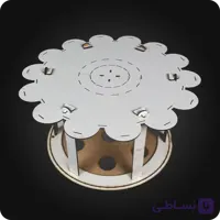 شاسی طبلی زیر گلدار 8 پیکسل