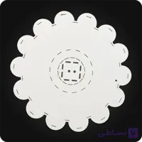 شاسی بک لایت خورشیدی طرح گلبرگ