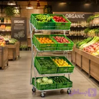 استند میوه و سبزی 8 سبد 17kg