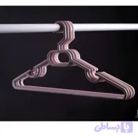 چوب لباس شش عددی مدل شبنم