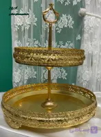 شیرینی خوری و میوه خوری طلایی برند دیانا