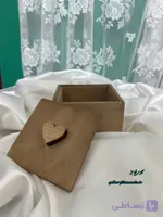 قندان چوبی درب قلبی کیفیت عالی