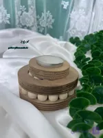 جا شمعی چوبی وارمر