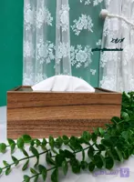 جا دستمال کاغذی چوبی بسیار با کیفیت و زیبا