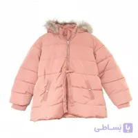 کاپشن دخترانه کونیگلیو مدل کلاه دار (۸ سال)