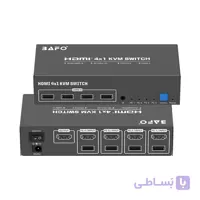 سوئیچ 4 پورت KVM HDMI USB بافو مدل BF-190