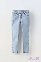 شلوار جین روشن اسکینی zara