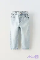 شلوار جین یخی راسته zara