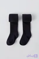 جوراب شلواری سورمه ای zara