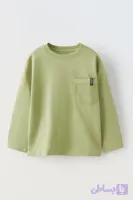 تی شرت آستین بلند zara