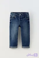 شلوار جین تیره اسکینی zara
