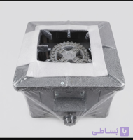 اجاق گاز پلوپز تک‌شعله رویه وشعله چدن پرهام گاز ۳۰x۳۰
