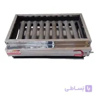 منقل گازی کباب پز 9 شعله 60 سانت نوین صنعت