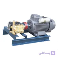 کارواش 110 بار برتولینی کوبله وشاسی ثابت با موتوژن تکفاز کامل
