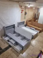 سرویس خواب MDF تک نفره 4 کشو مدل رادین