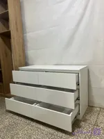 میز آرایش و دراور ملامینه 6 کشو مدل ارس