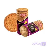 بیسکویت سبوسدار حاوی جو دو سر نان رضوی | 160 گرم