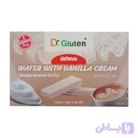 بیسکوئیت ویفر توت فرنگی دکتر گلوتن | 100 گرم