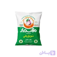سویق پفی غلات کامل با طعم پیاز و جعفری مهدیار (کد LN4AB)