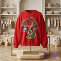 بلوز لش دورس اسنوپی دخترانه و پسرانه سایز 50