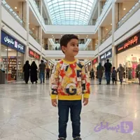 بلوز تک پسرانه حروف انگلیسی سایز 40