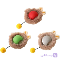 اسباب بازی گربه مدل توپ بازی هوشمند طرح موشی