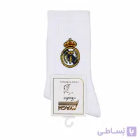 جوراب ساقدار اسپرت کش انگلیسی طرح رئال مادرید