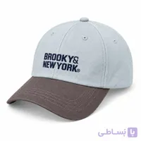 کلاه کپ مدل Brooky & New York دو رنگ آبی آسمانی