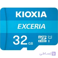 کارت حافظه MicroSDHC کیوکسیا مدل EXCERIA کلاس 10 استاندارد UHS-I U1 سرعت 100 مگابایت بر ثانیه ظرفیت 32 گیگابایت به همراه آداپتور SD