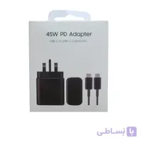 شارژر سامسونگ مدل EP-T4510 45W سه پین همراه کابل اصل