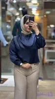 شومیز دخترانه مدل چپ و راستی جنس ساتن