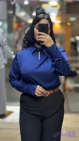 شومیز زنانه مدل زنجیری جنس ساتن