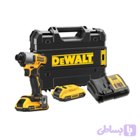 پیچ‌گوشتی ضربه‌ای شارژی براشلس 18 ولت دیوالت مدل DCF840D2T-GB