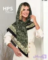 روسری زنانه برند HPS قواره 120 | دور دوخت بسیار سبک و راحت