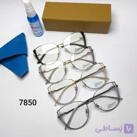 عینک طبی زنانه فلزی پایه فنری پازتی Pazetti مدل 7850