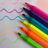هایلایتر ۶ رنگ کیفی
