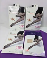 جوراب شلواری شیشه ای دکلته 15D پنتی