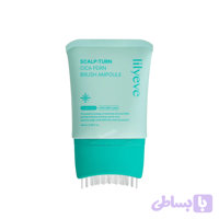 آمپول تخصصی مراقبت از پوست سر لیلیوئه با سیکا PDRN و برس ماساژدهنده LILYEVE SCALP:TURN CICA PDRN BRUSH AMPOULE