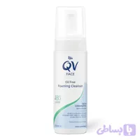 فوم شستشوی صورت کیووی فاقد چربی حجم 150 میلی لیتر QV Face Oil Free Foaming Cleanser