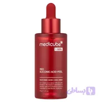 سرم پیلینگ لایه بردار و ضدجوش سوکسینیک اسید مدی‌کیوب Medicube Red Succinic Acid Peel Wash-Off Peeling Serum