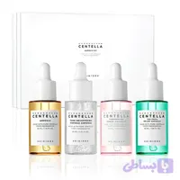 پک آمپول (سرم) سنتلا ماداگاسکار مدل Madagascar Ampoule Kit سازگار با انواع پوست حجم 30 میلی لیتر مجموعه 4 عددی