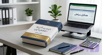 کتاب کامل مالیات، بیمه و قوانین کار در کارگاه‌های تولیدی | همکاران سپاهان