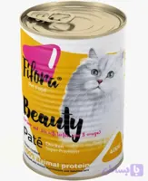 کنسرو گربه بالغ فیفورا بیوتی مدل پته طعم مرغ Fifora beauty for hair & skin with chicken وزن ۴۰۰ گرم